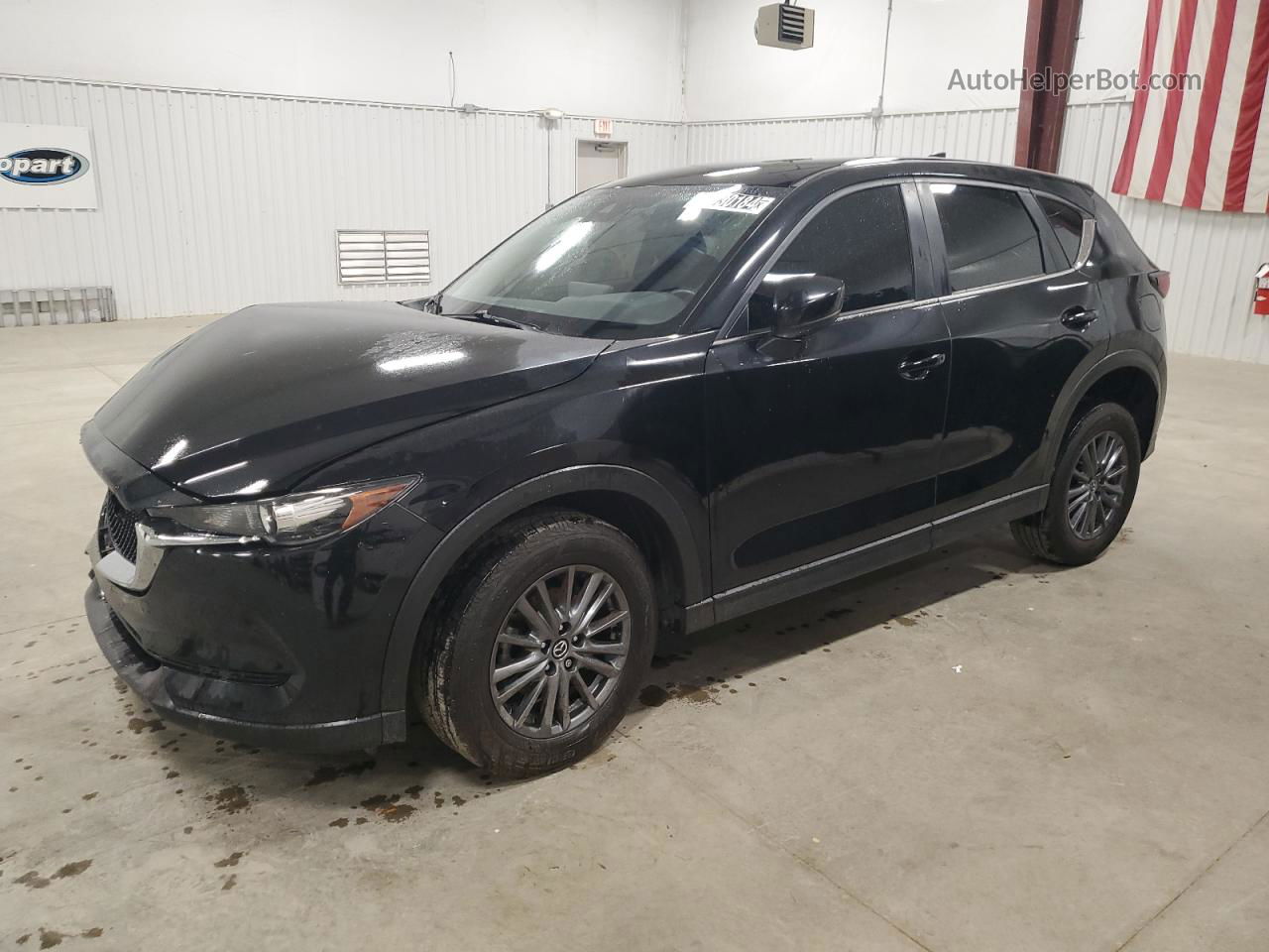 2021 Mazda Cx-5 Sport Black vin: JM3KFABM8M1362968