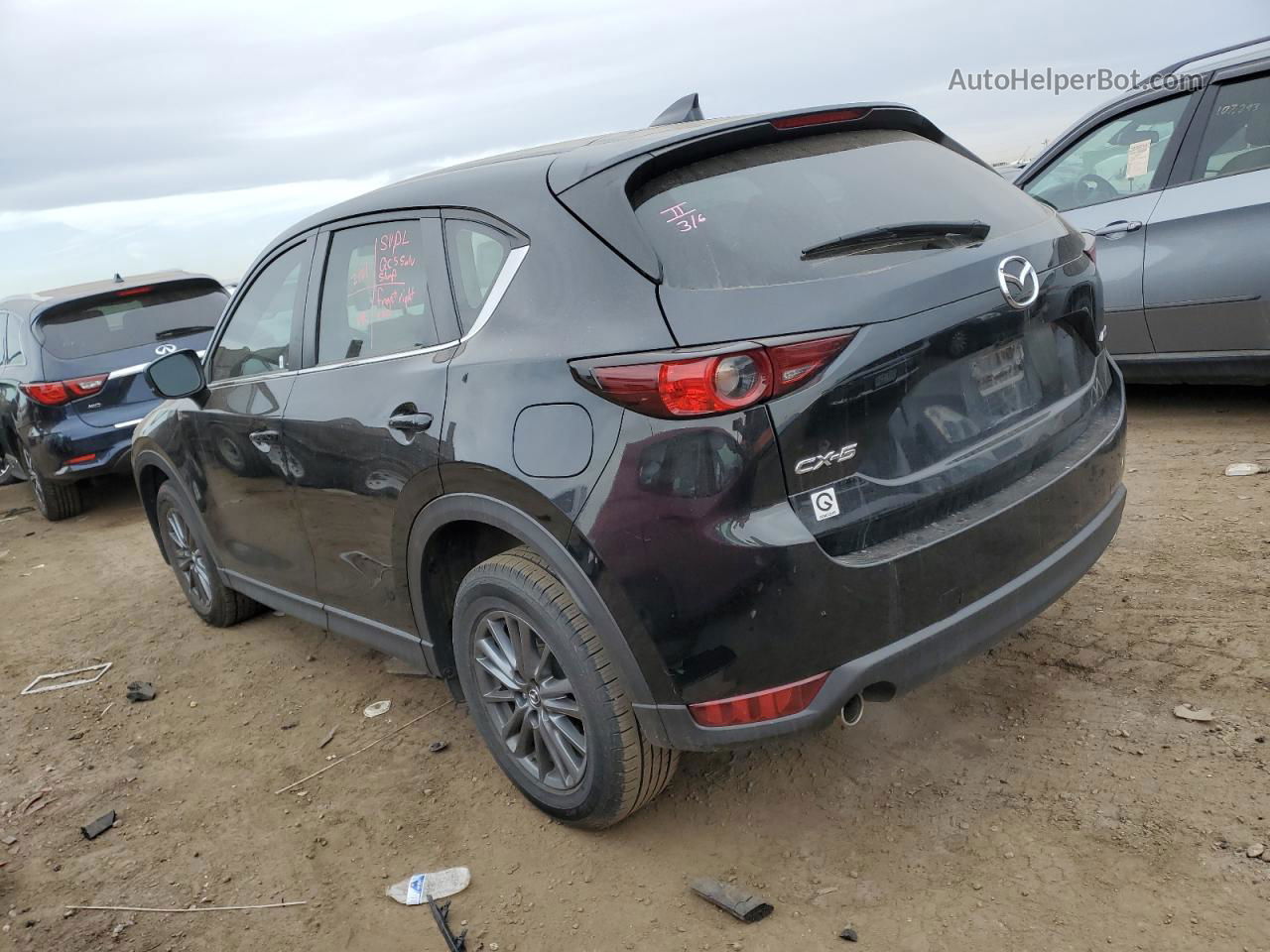 2019 Mazda Cx-5 Sport Black vin: JM3KFABM9K1566577