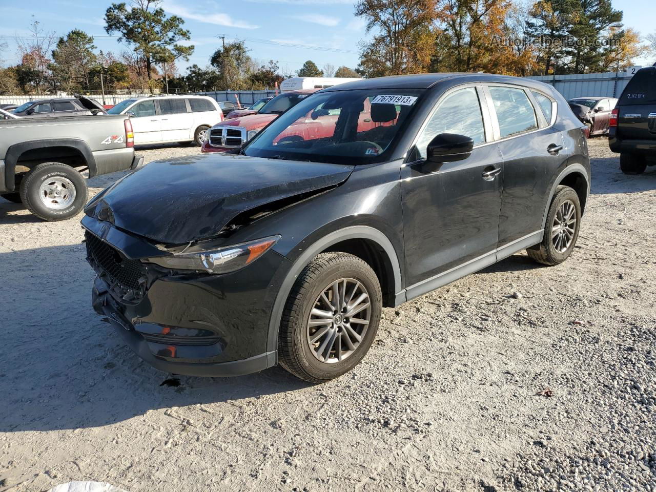 2019 Mazda Cx-5 Sport Черный vin: JM3KFABM9K1575490