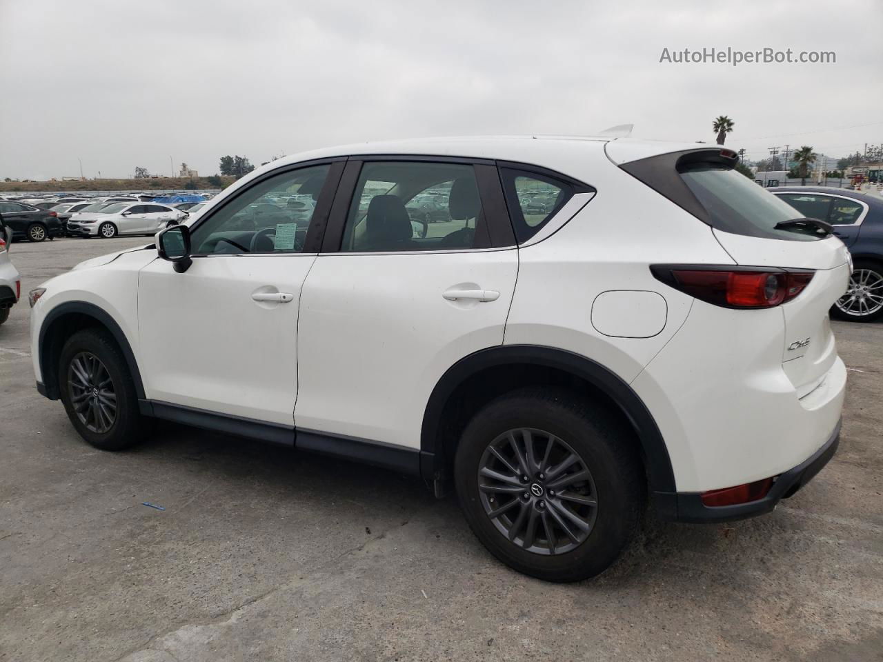 2019 Mazda Cx-5 Sport White vin: JM3KFABMXK0647691