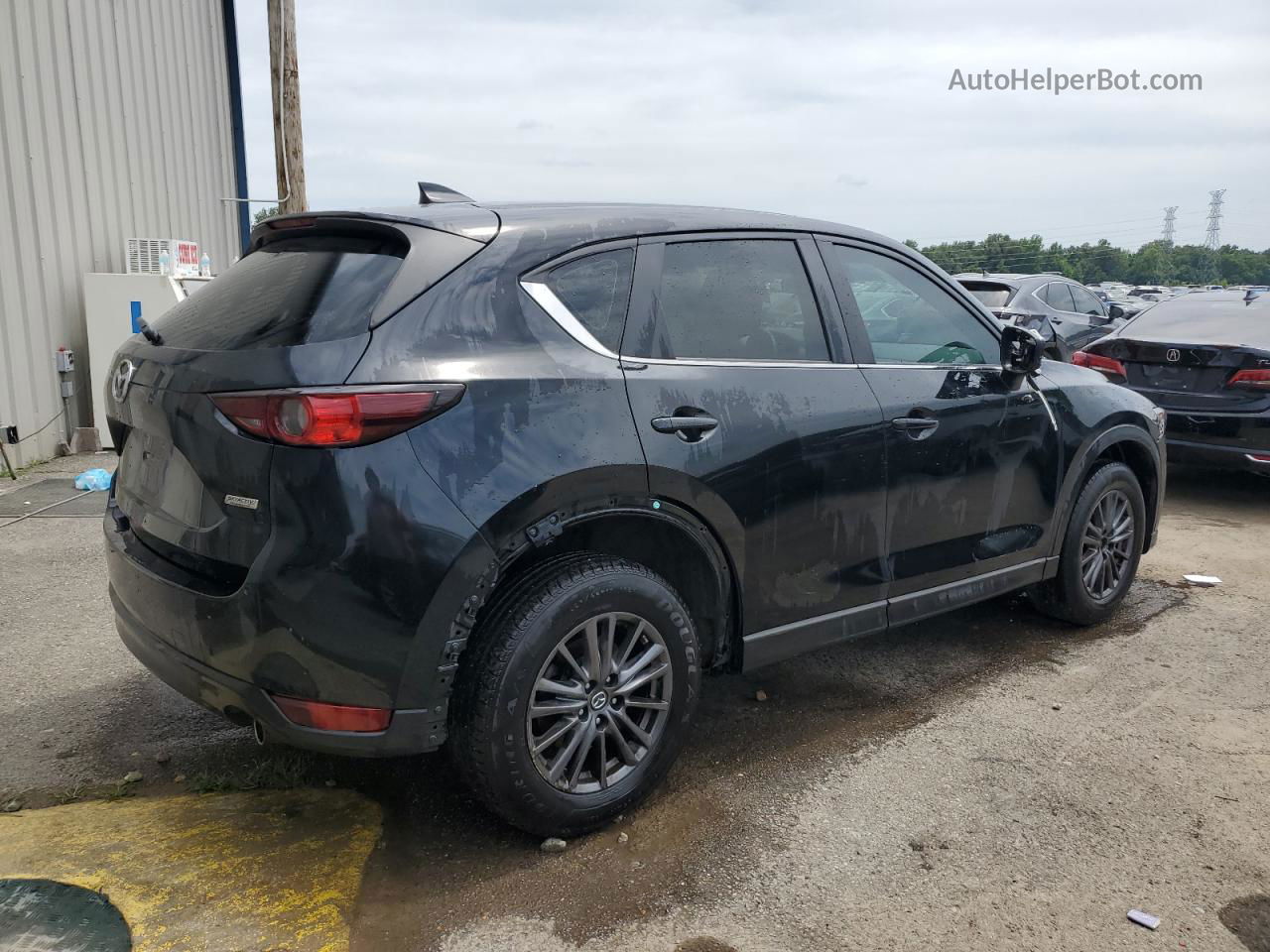 2019 Mazda Cx-5 Sport Black vin: JM3KFABMXK0684272