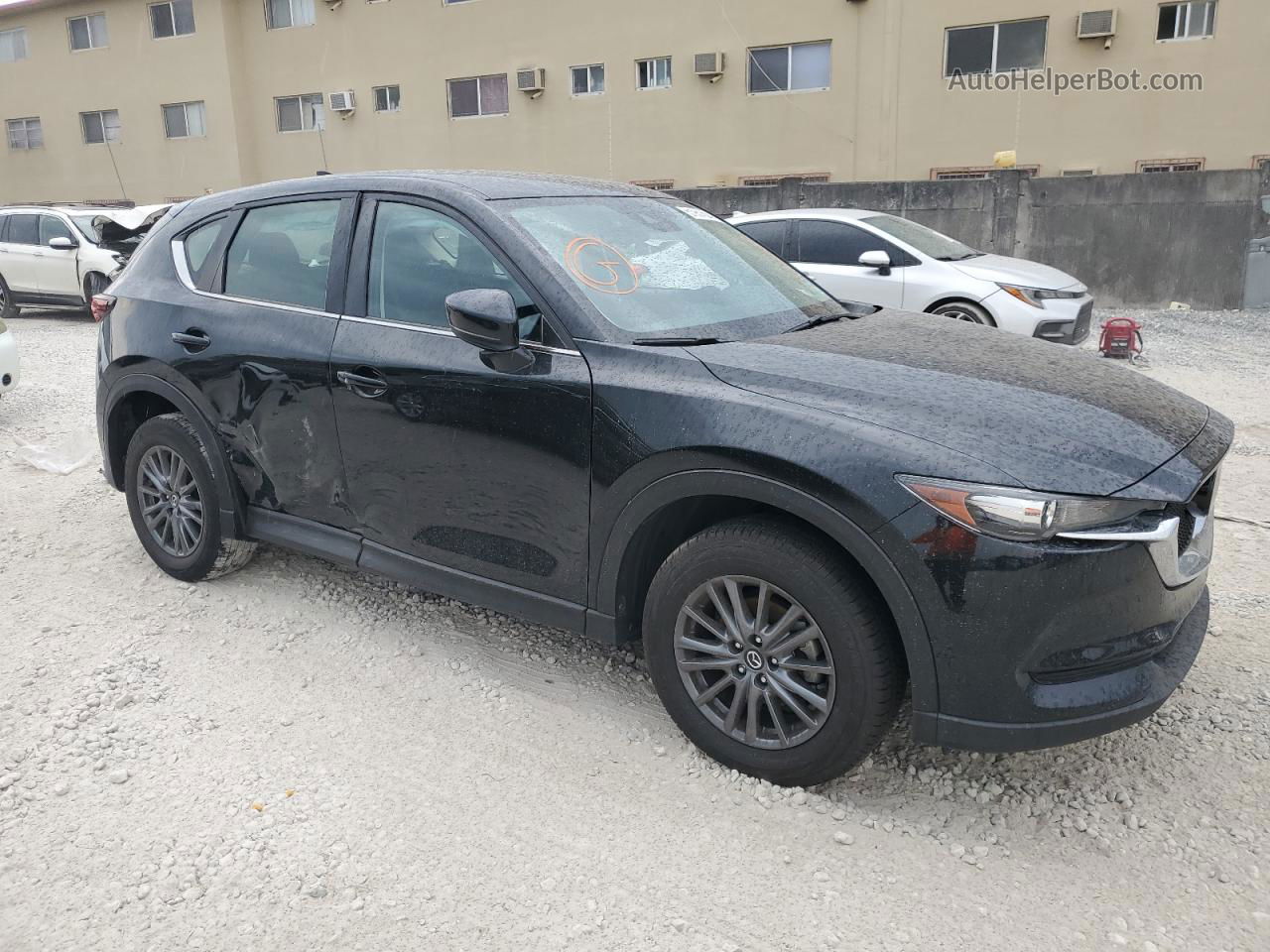 2021 Mazda Cx-5 Sport Black vin: JM3KFABMXM0361164