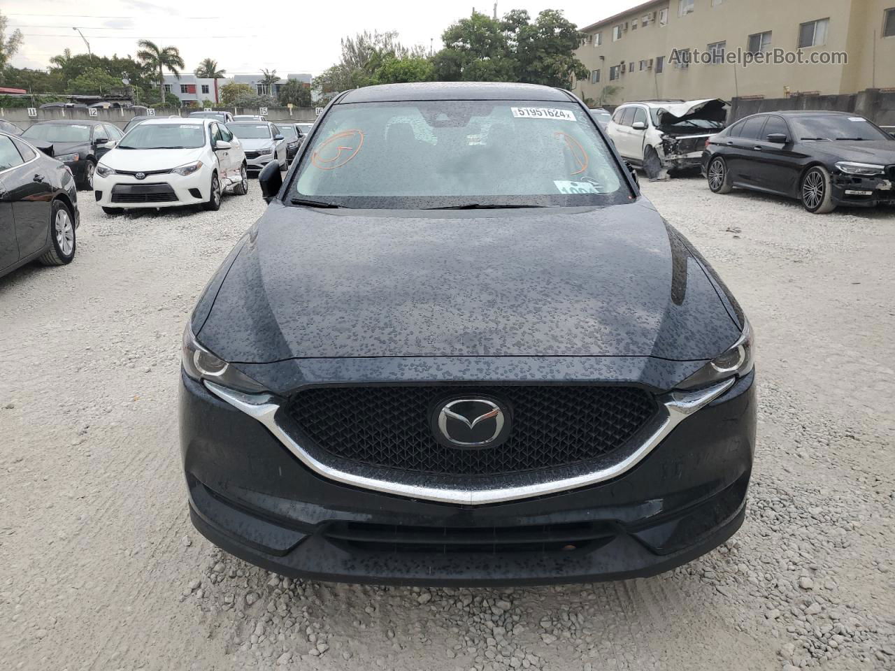 2021 Mazda Cx-5 Sport Black vin: JM3KFABMXM0361164