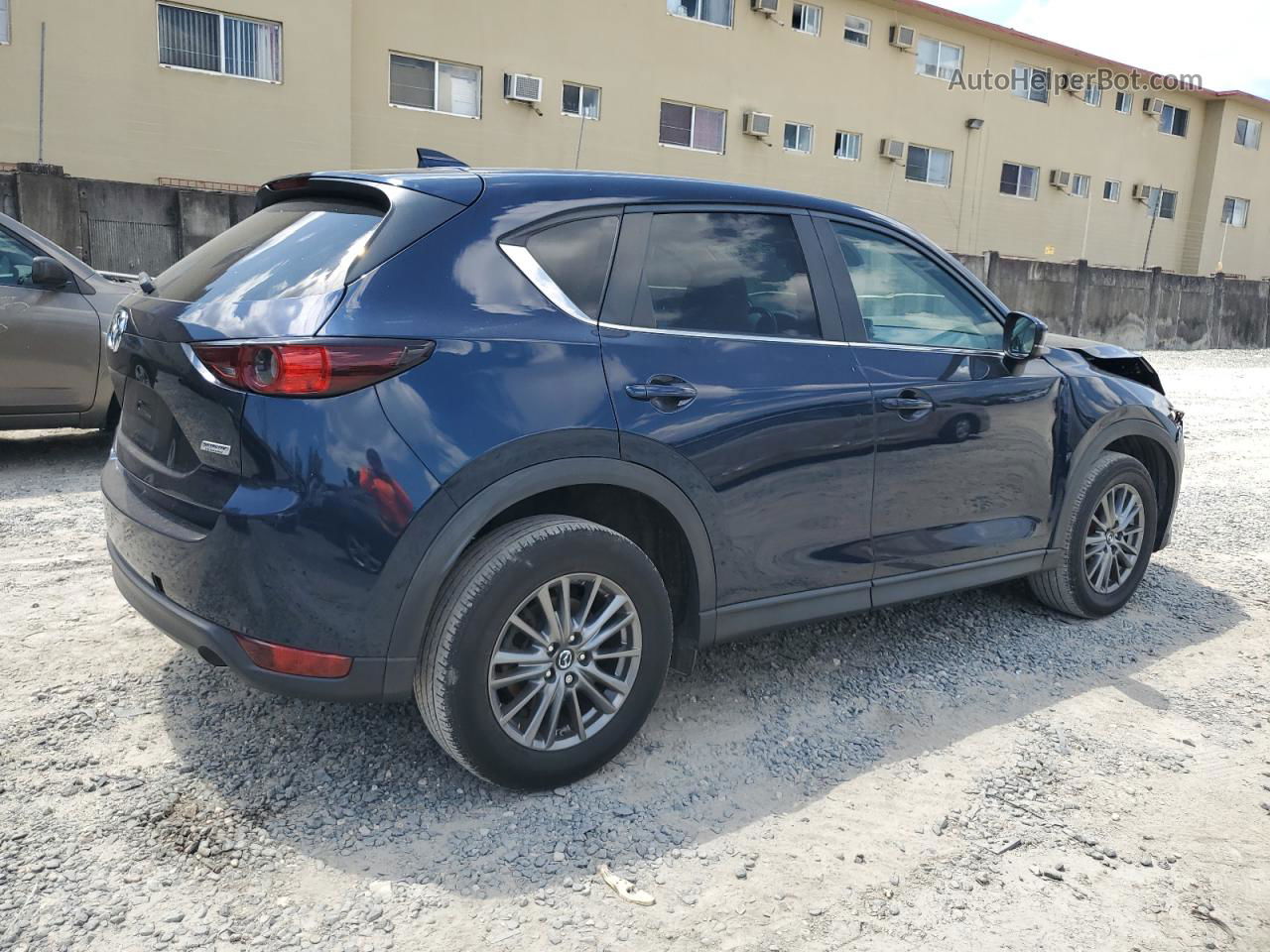 2017 Mazda Cx-5 Touring Blue vin: JM3KFACL0H0178075