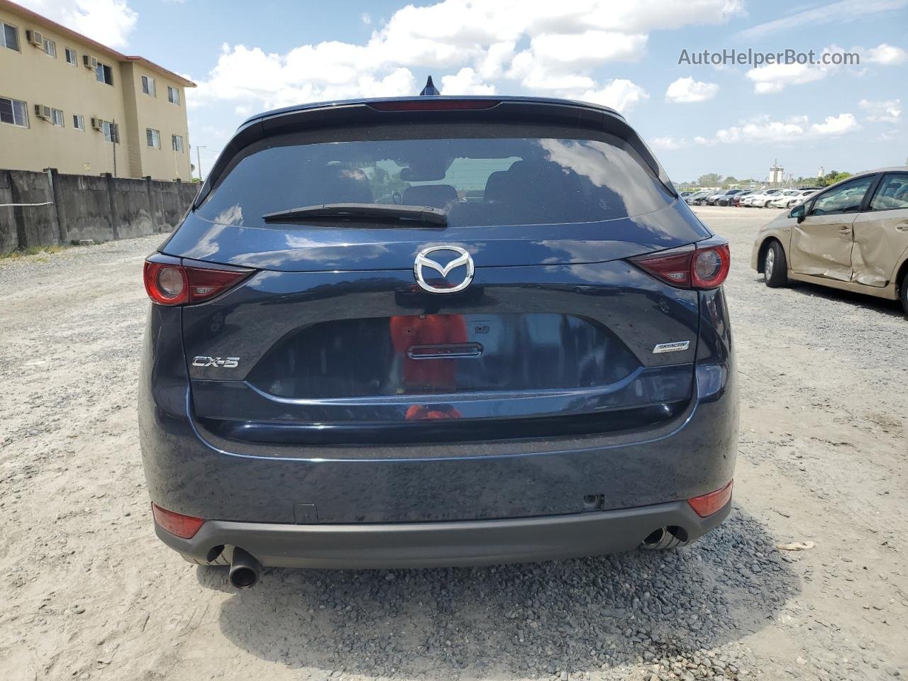 2017 Mazda Cx-5 Touring Синий vin: JM3KFACL0H0178075