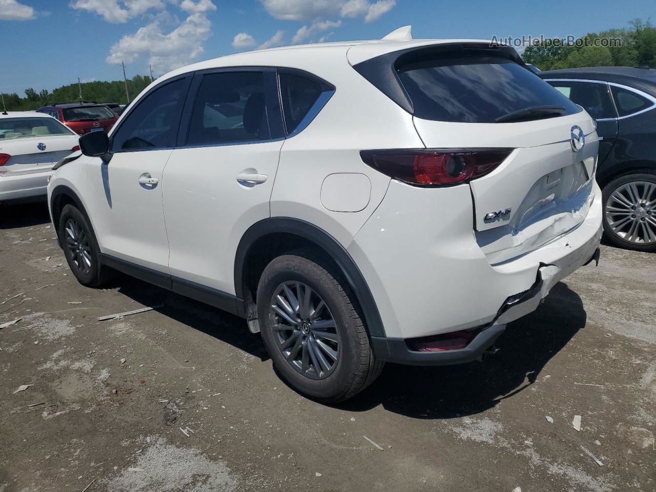 2017 Mazda Cx-5 Touring Белый vin: JM3KFACL0H0215612