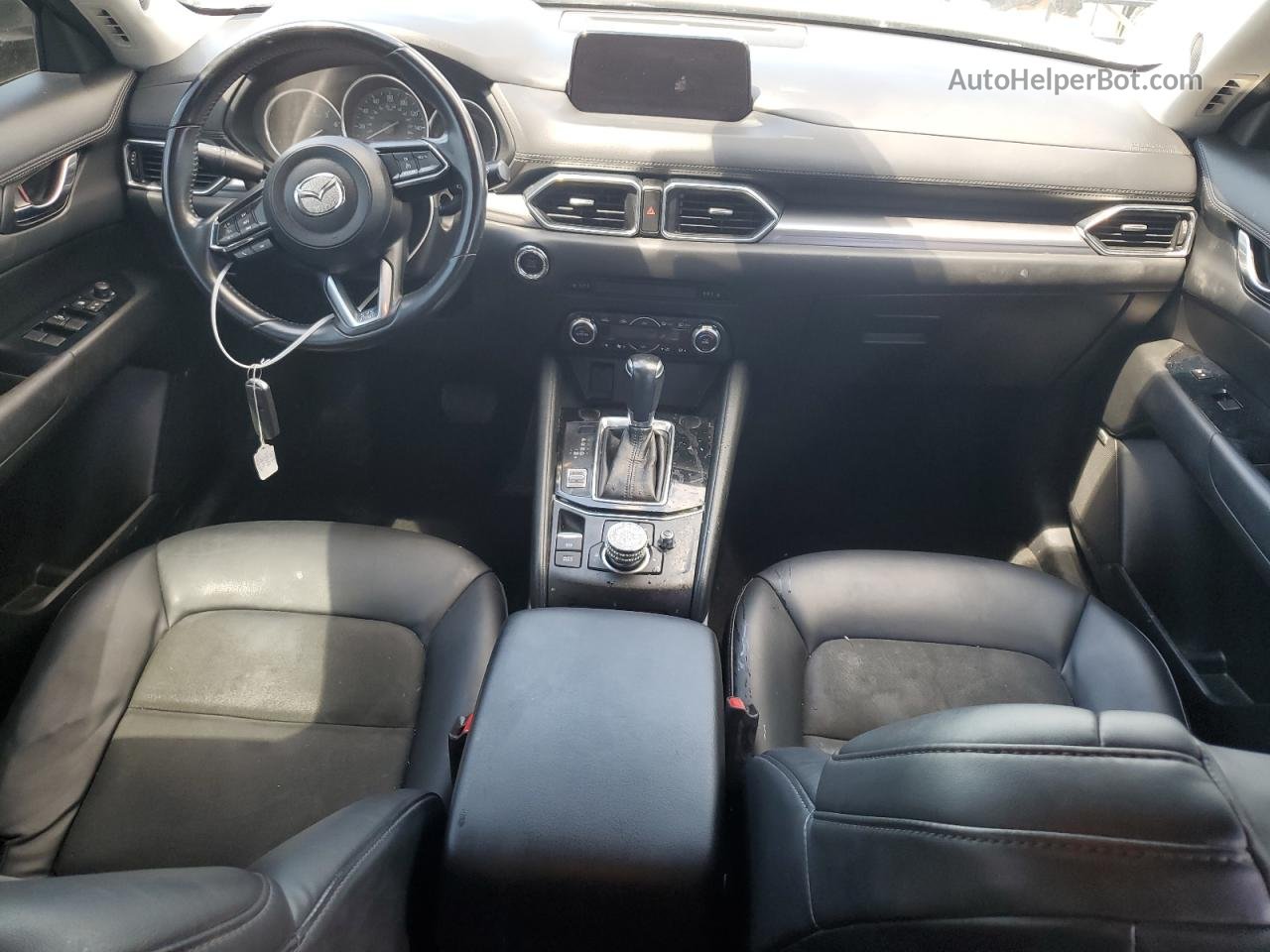 2017 Mazda Cx-5 Touring White vin: JM3KFACL0H0215612