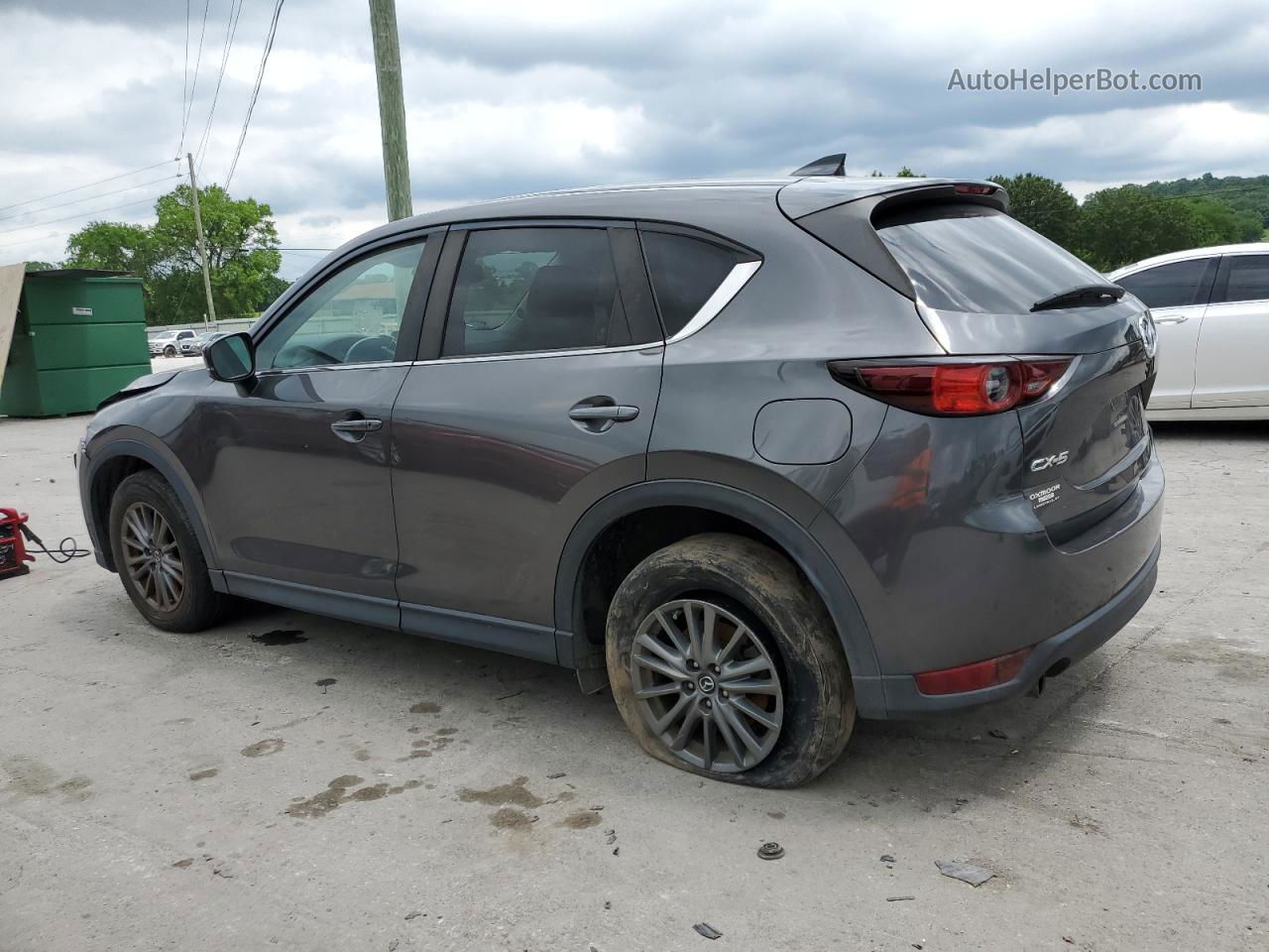 2017 Mazda Cx-5 Touring Gray vin: JM3KFACL2H0214719