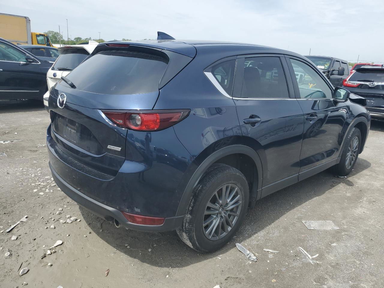 2017 Mazda Cx-5 Touring Blue vin: JM3KFACL7H0162097