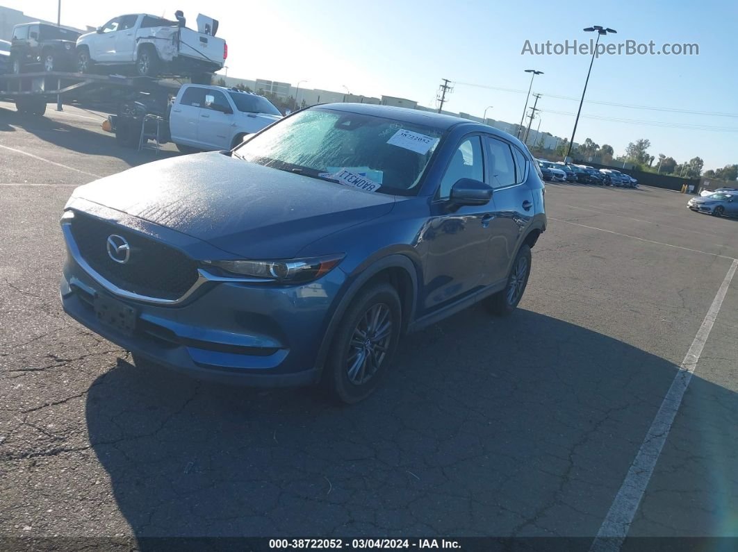 2017 Mazda Cx-5 Touring Blue vin: JM3KFACL7H0182348