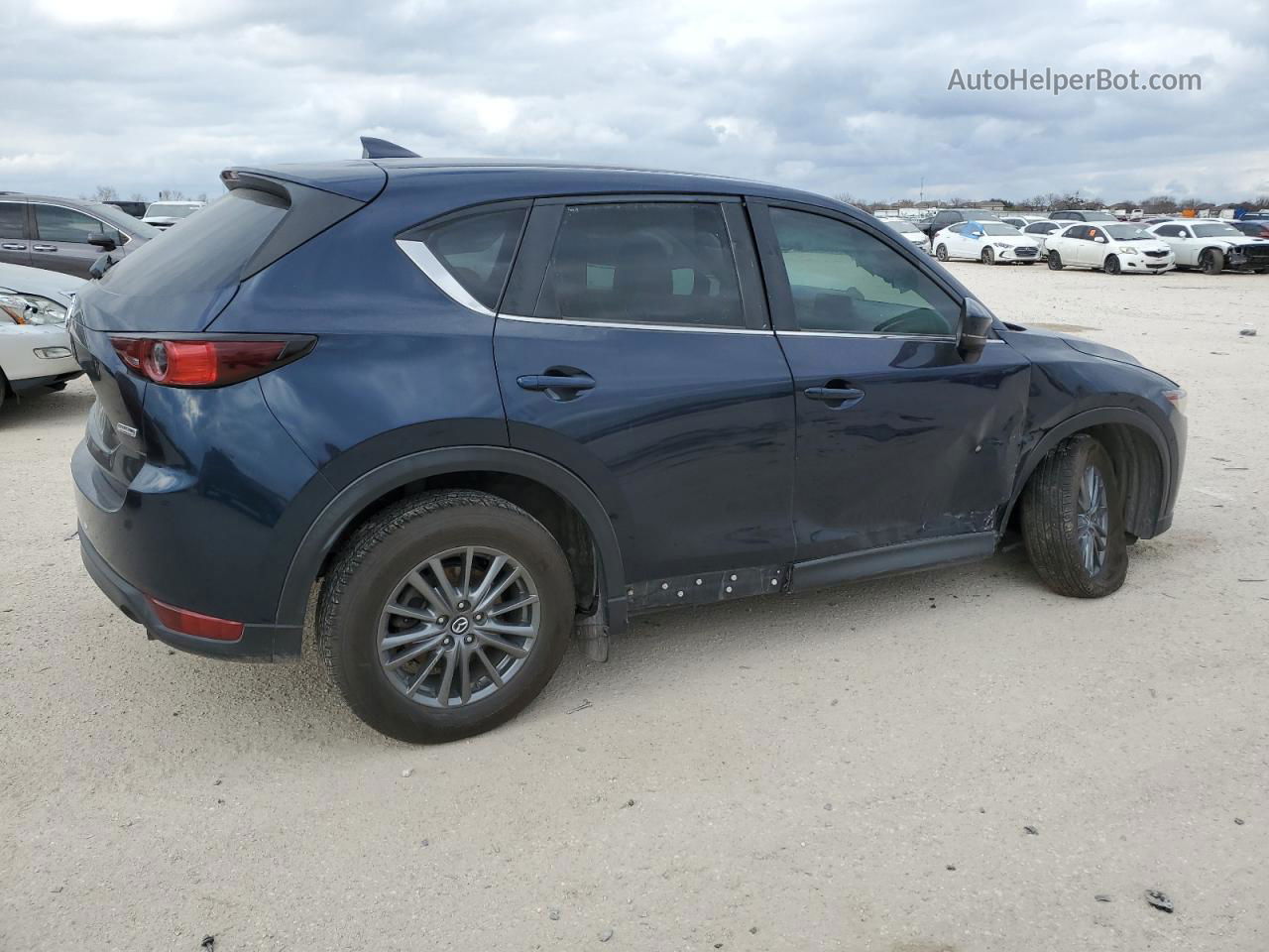 2017 Mazda Cx-5 Touring Blue vin: JM3KFACL7H0194273