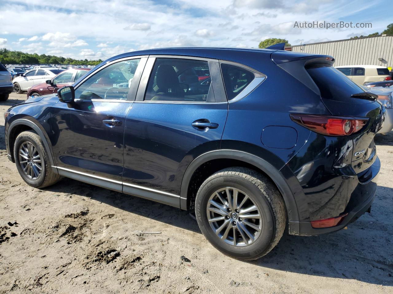 2017 Mazda Cx-5 Touring Blue vin: JM3KFACL8H0198168