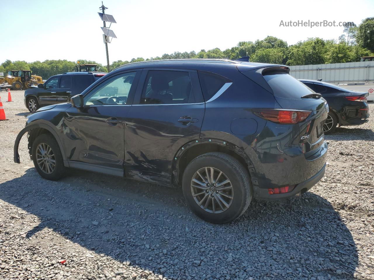 2017 Mazda Cx-5 Touring Blue vin: JM3KFACL8H0217740