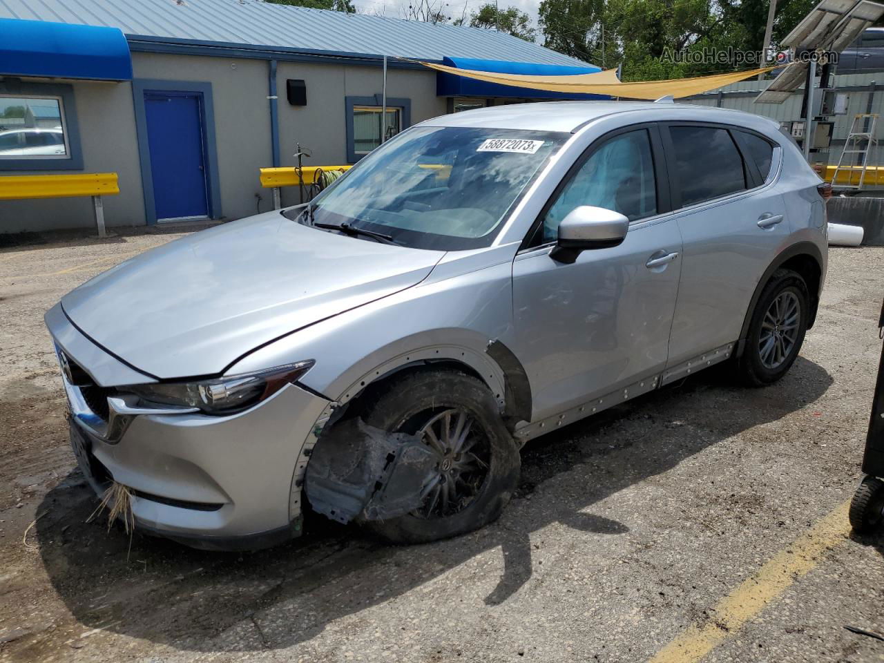 2017 Mazda Cx-5 Touring Silver vin: JM3KFACL9H0128100