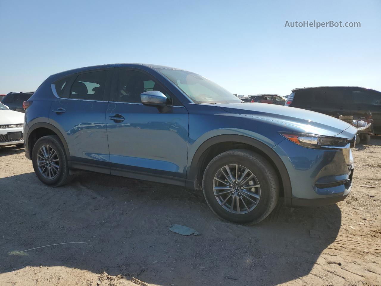 2017 Mazda Cx-5 Touring Синий vin: JM3KFACLXH0158237