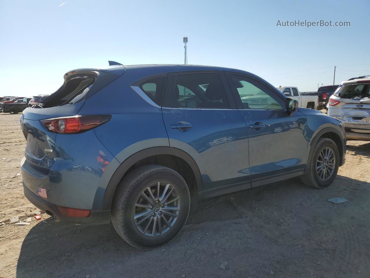 2017 Mazda Cx-5 Touring Синий vin: JM3KFACLXH0158237