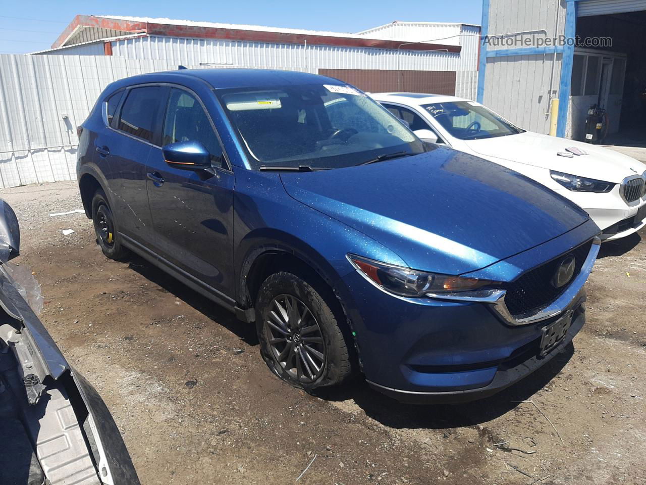 2019 Mazda Cx-5 Touring Синий vin: JM3KFACM0K1541100