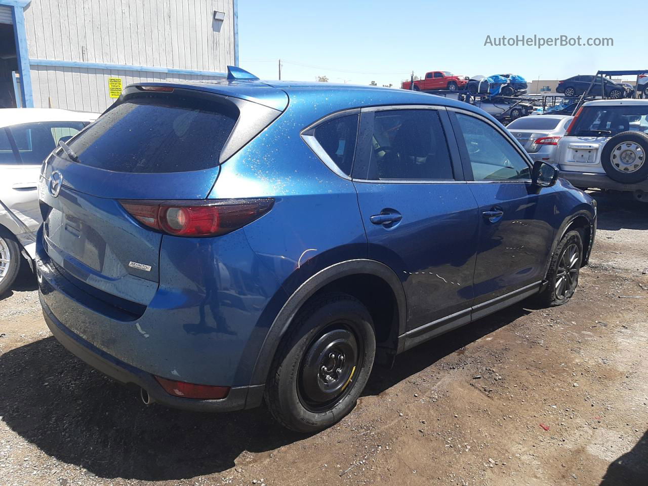 2019 Mazda Cx-5 Touring Синий vin: JM3KFACM0K1541100