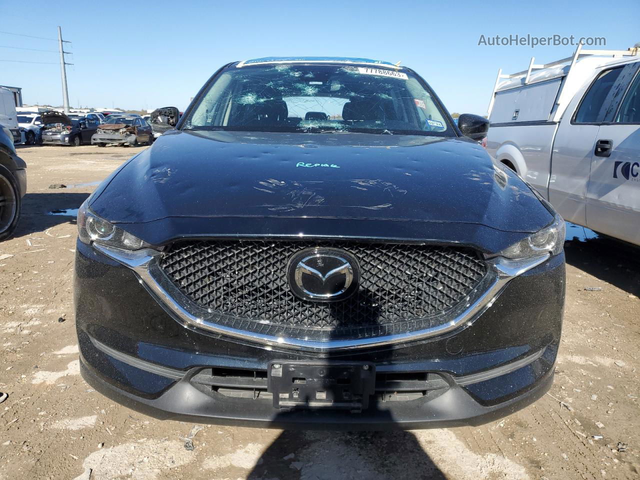 2019 Mazda Cx-5 Touring Black vin: JM3KFACM0K1660099