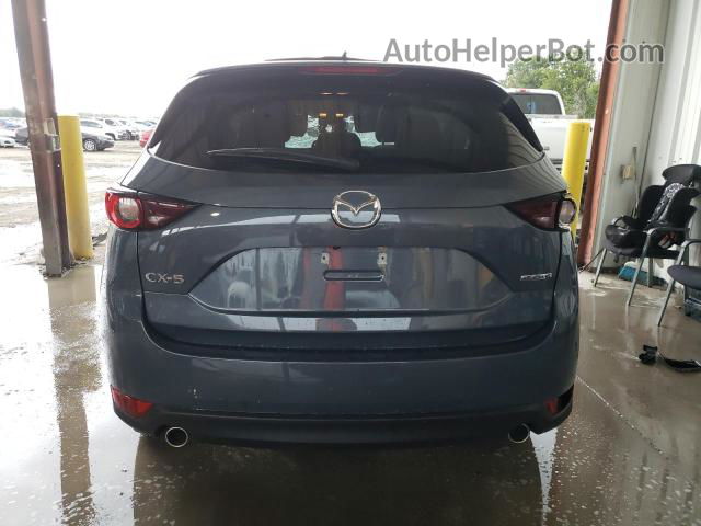 2021 Mazda Cx-5 Touring Blue vin: JM3KFACM0M0351287