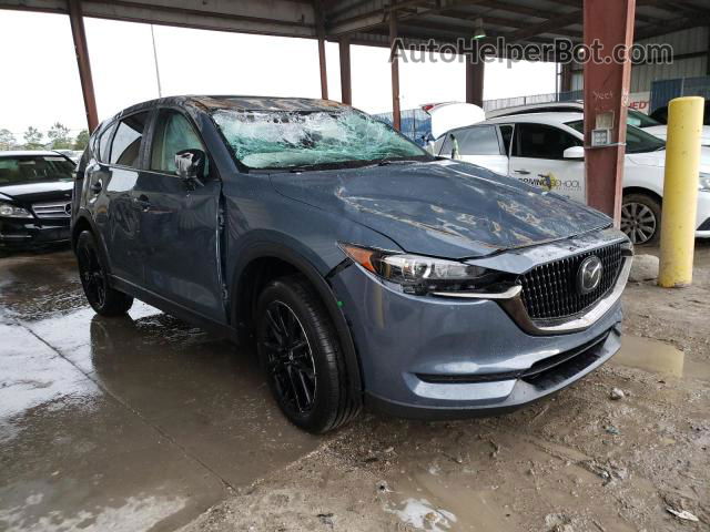 2021 Mazda Cx-5 Touring Blue vin: JM3KFACM0M0351287