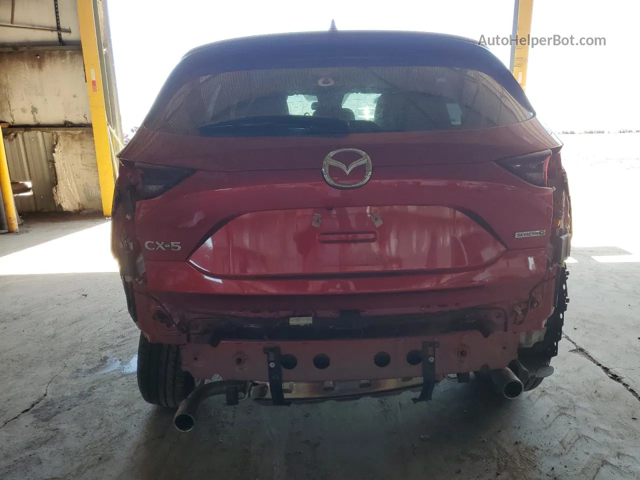 2021 Mazda Cx-5 Touring Red vin: JM3KFACM0M0369725