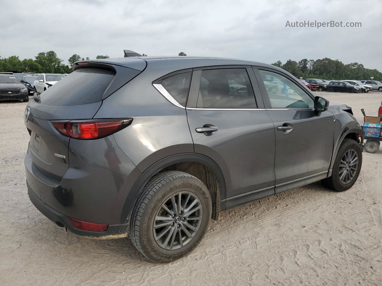 2021 Mazda Cx-5 Touring Gray vin: JM3KFACM0M0396701