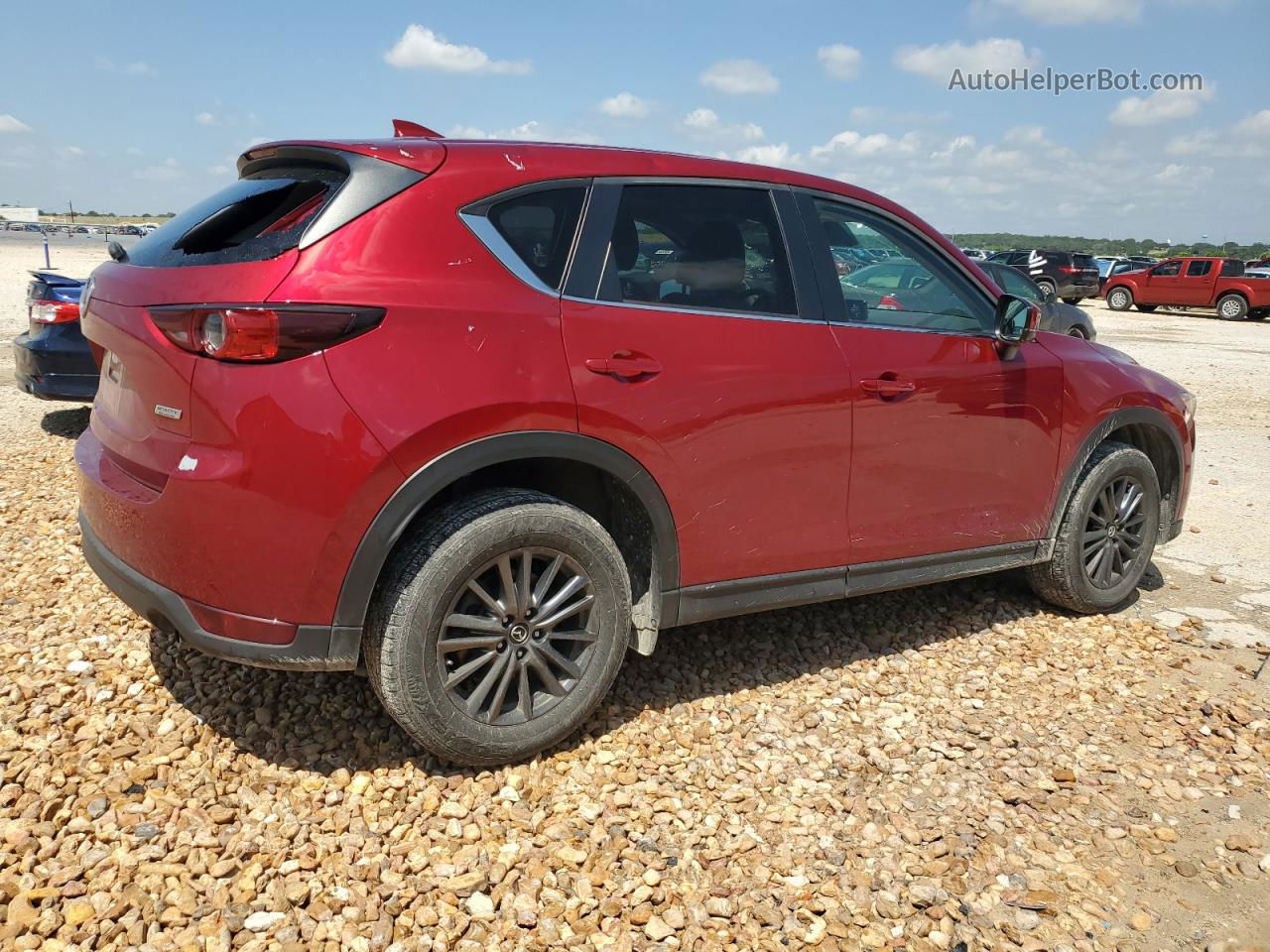 2019 Mazda Cx-5 Touring Red vin: JM3KFACM1K0627019