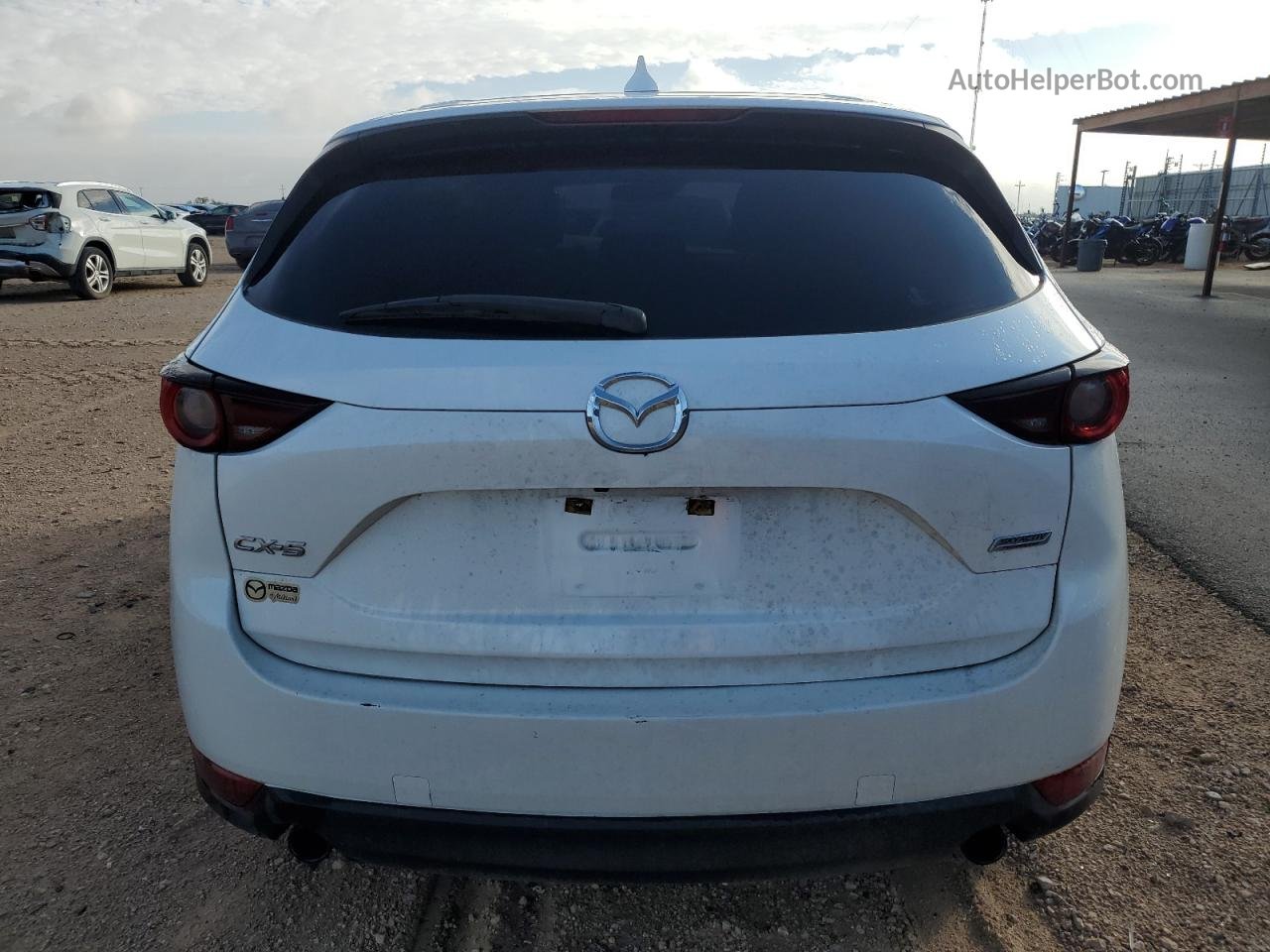 2019 Mazda Cx-5 Touring Белый vin: JM3KFACM1K1535130