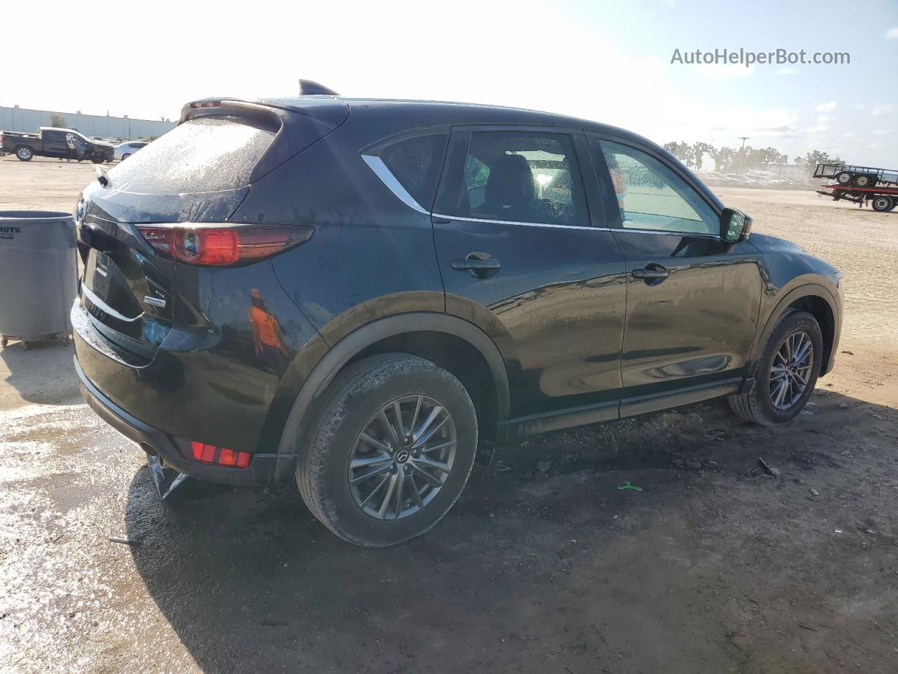 2019 Mazda Cx-5 Touring Black vin: JM3KFACM1K1647376