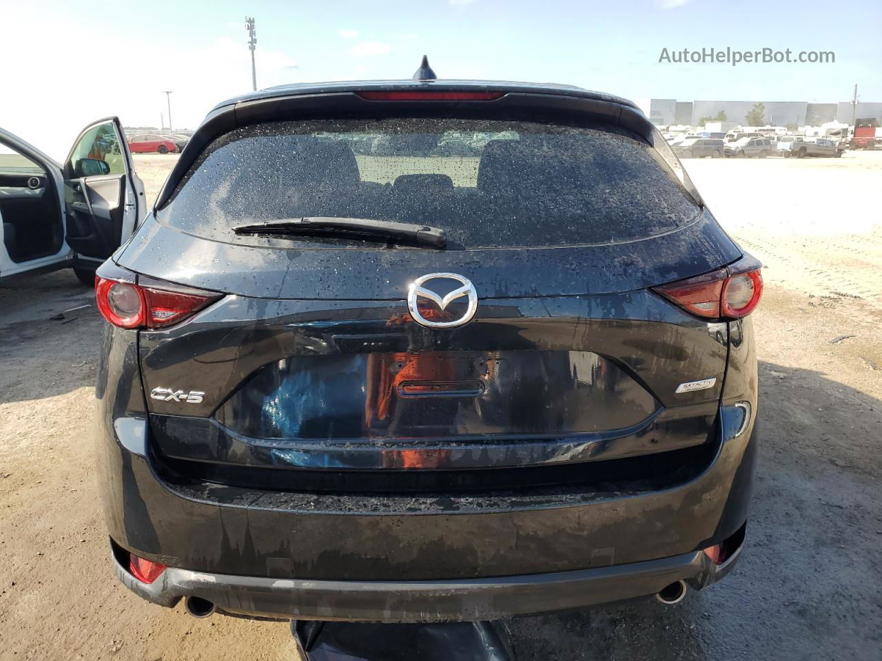 2019 Mazda Cx-5 Touring Black vin: JM3KFACM1K1647376