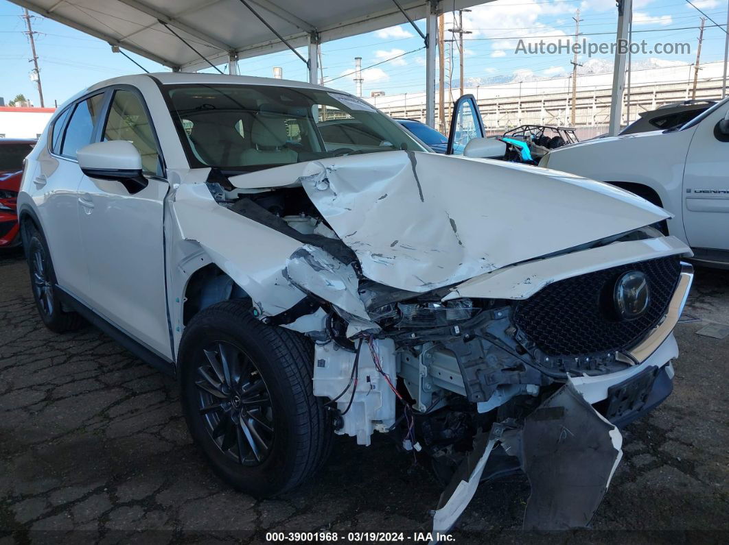 2019 Mazda Cx-5 Touring White vin: JM3KFACM1K1660063