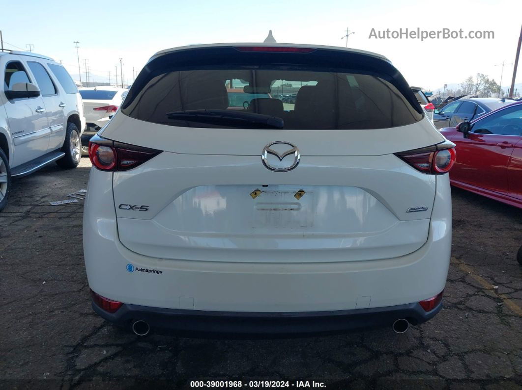 2019 Mazda Cx-5 Touring White vin: JM3KFACM1K1660063