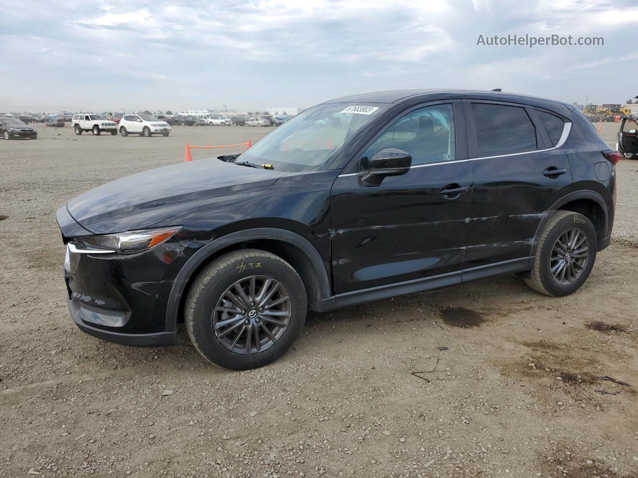 2019 Mazda Cx-5 Touring Black vin: JM3KFACM1K1681396