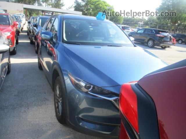 2021 Mazda Cx-5 Touring Синий vin: JM3KFACM1M0324633