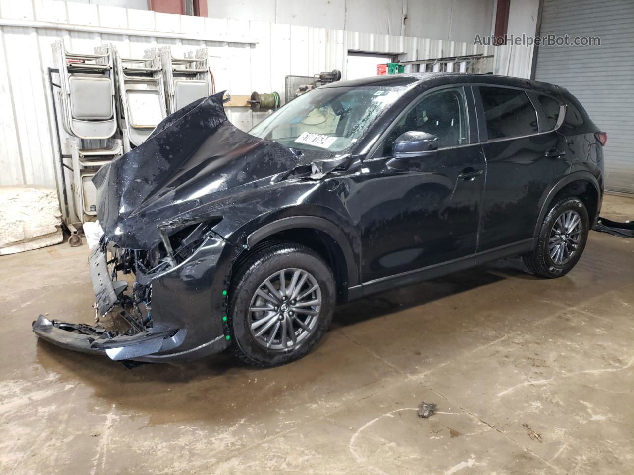 2019 Mazda Cx-5 Touring Black vin: JM3KFACM2K0516575