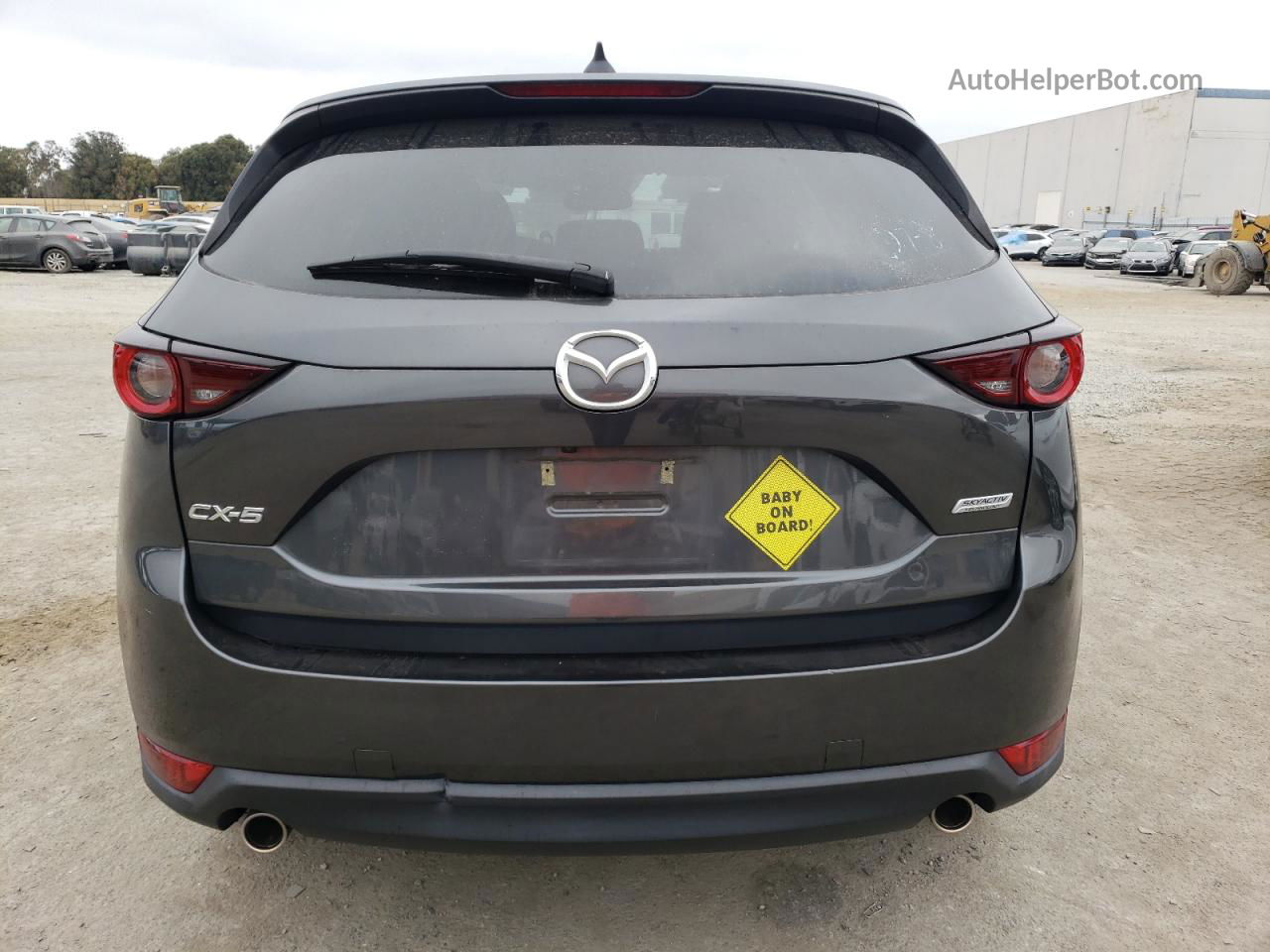 2019 Mazda Cx-5 Touring Gray vin: JM3KFACM2K0542562