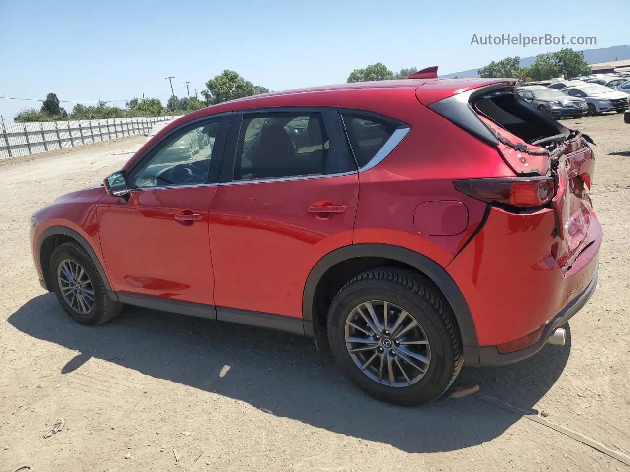 2019 Mazda Cx-5 Touring Red vin: JM3KFACM2K0548281