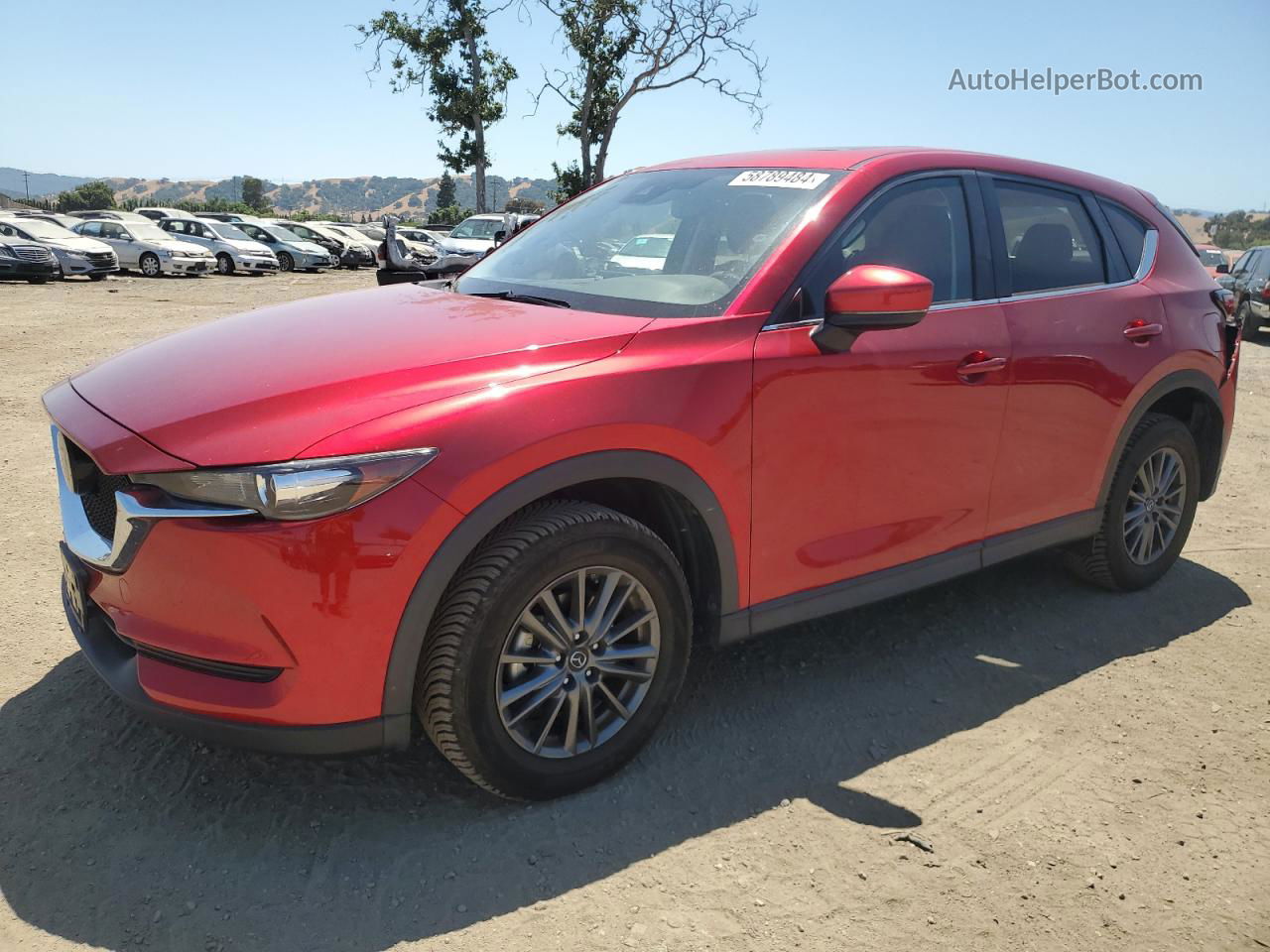 2019 Mazda Cx-5 Touring Red vin: JM3KFACM2K0548281