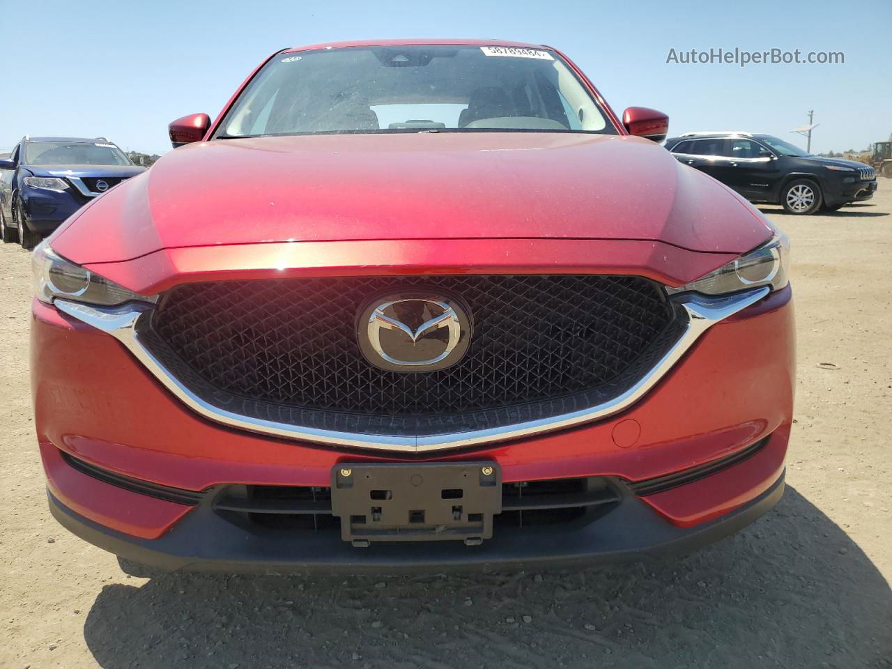 2019 Mazda Cx-5 Touring Red vin: JM3KFACM2K0548281