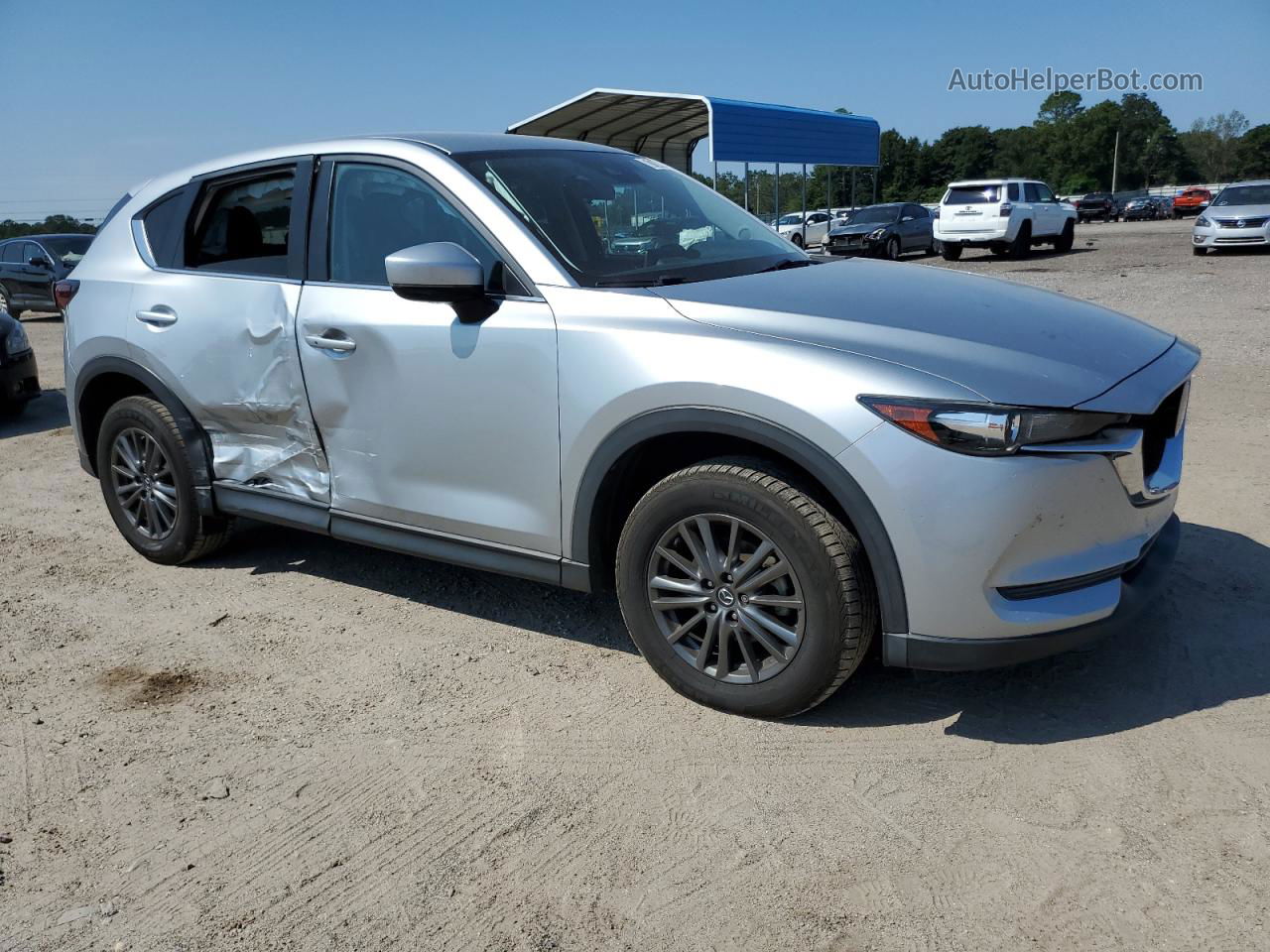 2019 Mazda Cx-5 Touring Серебряный vin: JM3KFACM2K0586643