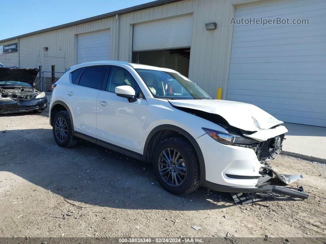 2019 Mazda Cx-5 Touring White vin: JM3KFACM2K1552891