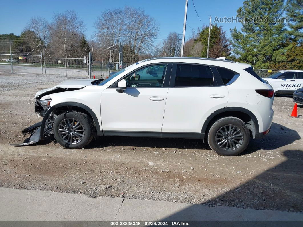 2019 Mazda Cx-5 Touring White vin: JM3KFACM2K1552891