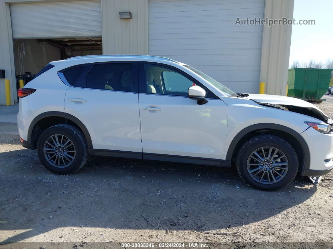 2019 Mazda Cx-5 Touring White vin: JM3KFACM2K1552891