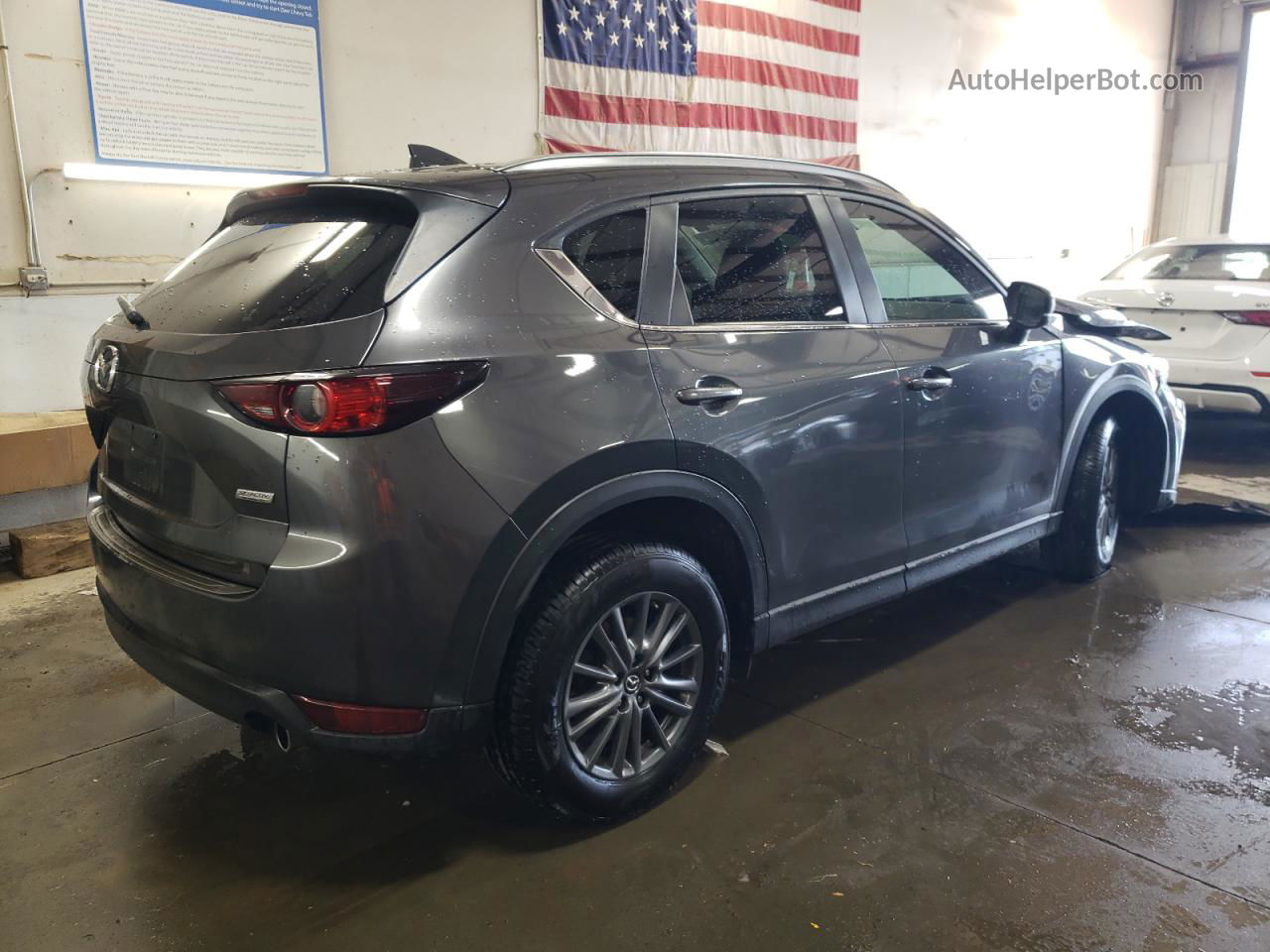 2019 Mazda Cx-5 Touring Gray vin: JM3KFACM2K1568704