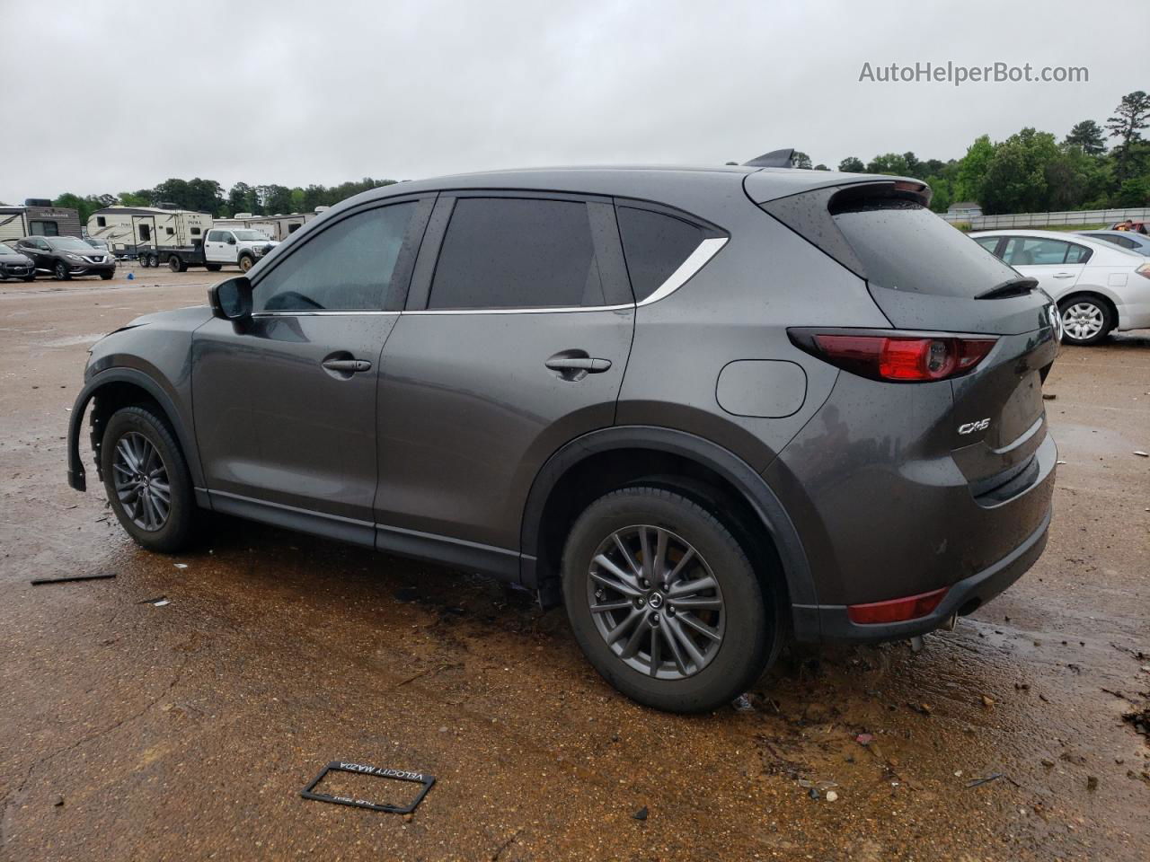 2019 Mazda Cx-5 Touring Gray vin: JM3KFACM2K1578472