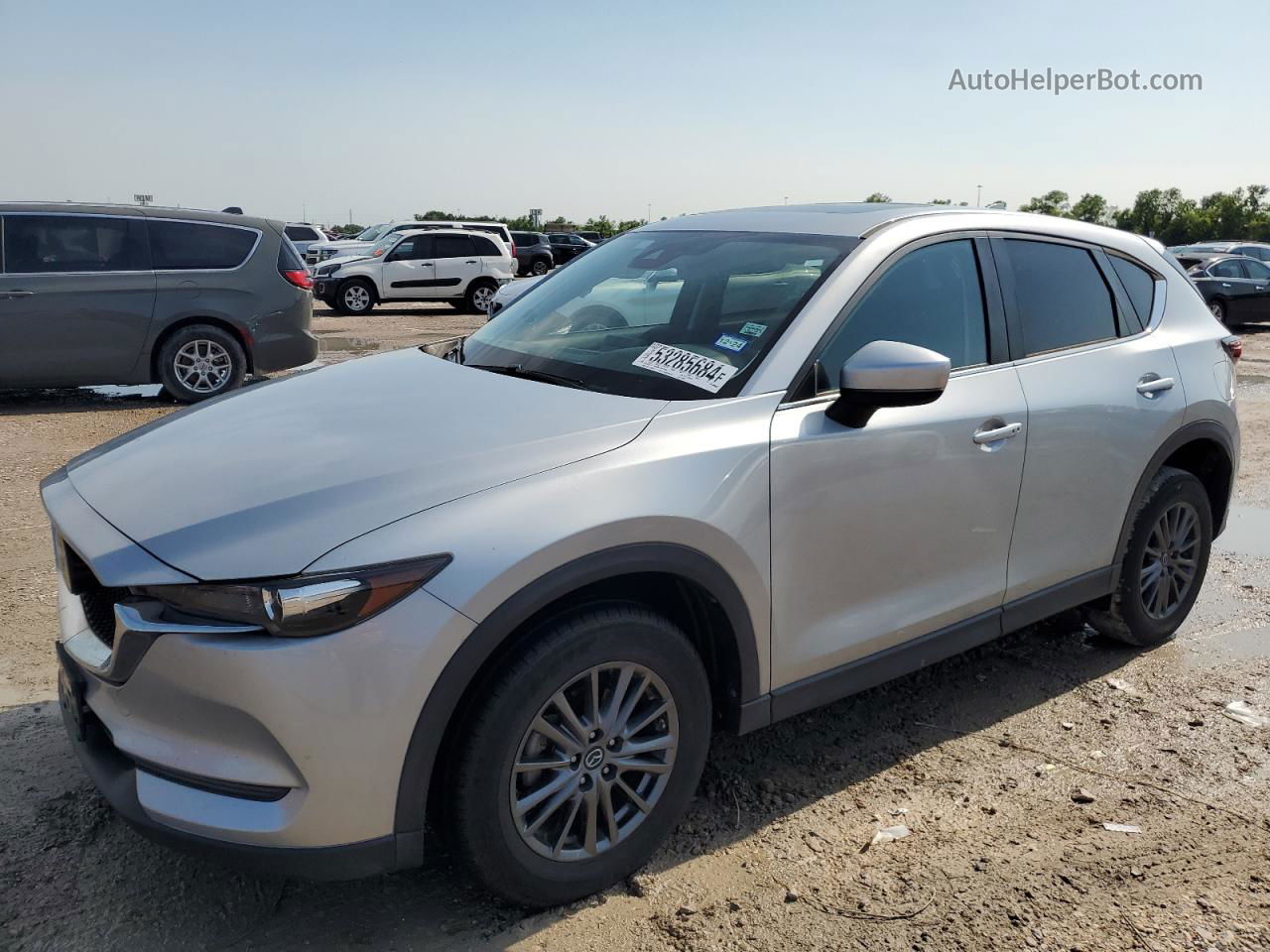 2019 Mazda Cx-5 Touring Silver vin: JM3KFACM2K1579864