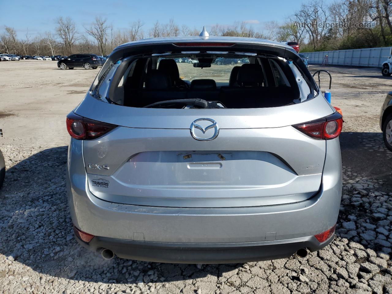 2021 Mazda Cx-5 Touring Silver vin: JM3KFACM2M0319649