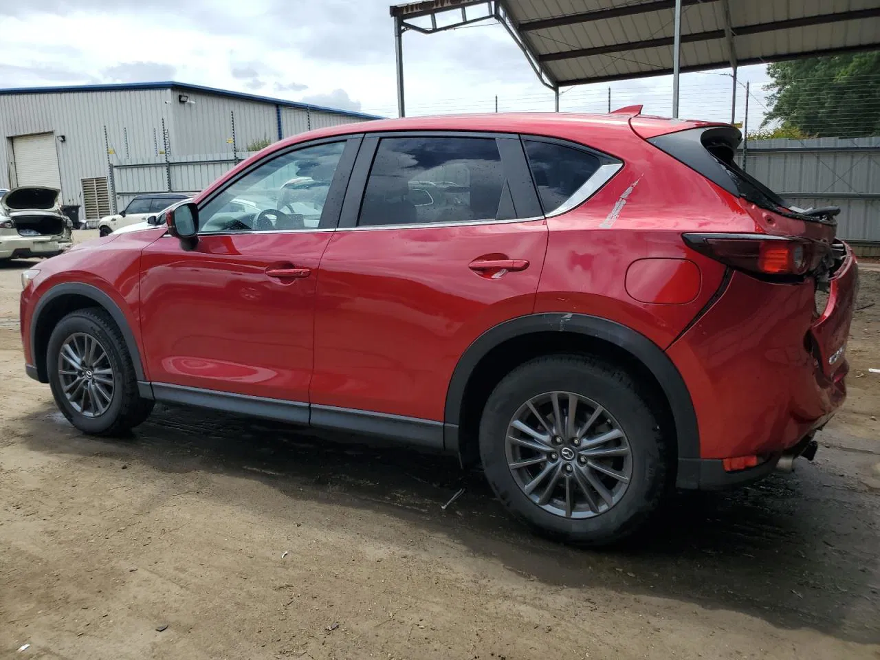 2019 Mazda Cx-5 Touring Maroon vin: JM3KFACM3K0638104