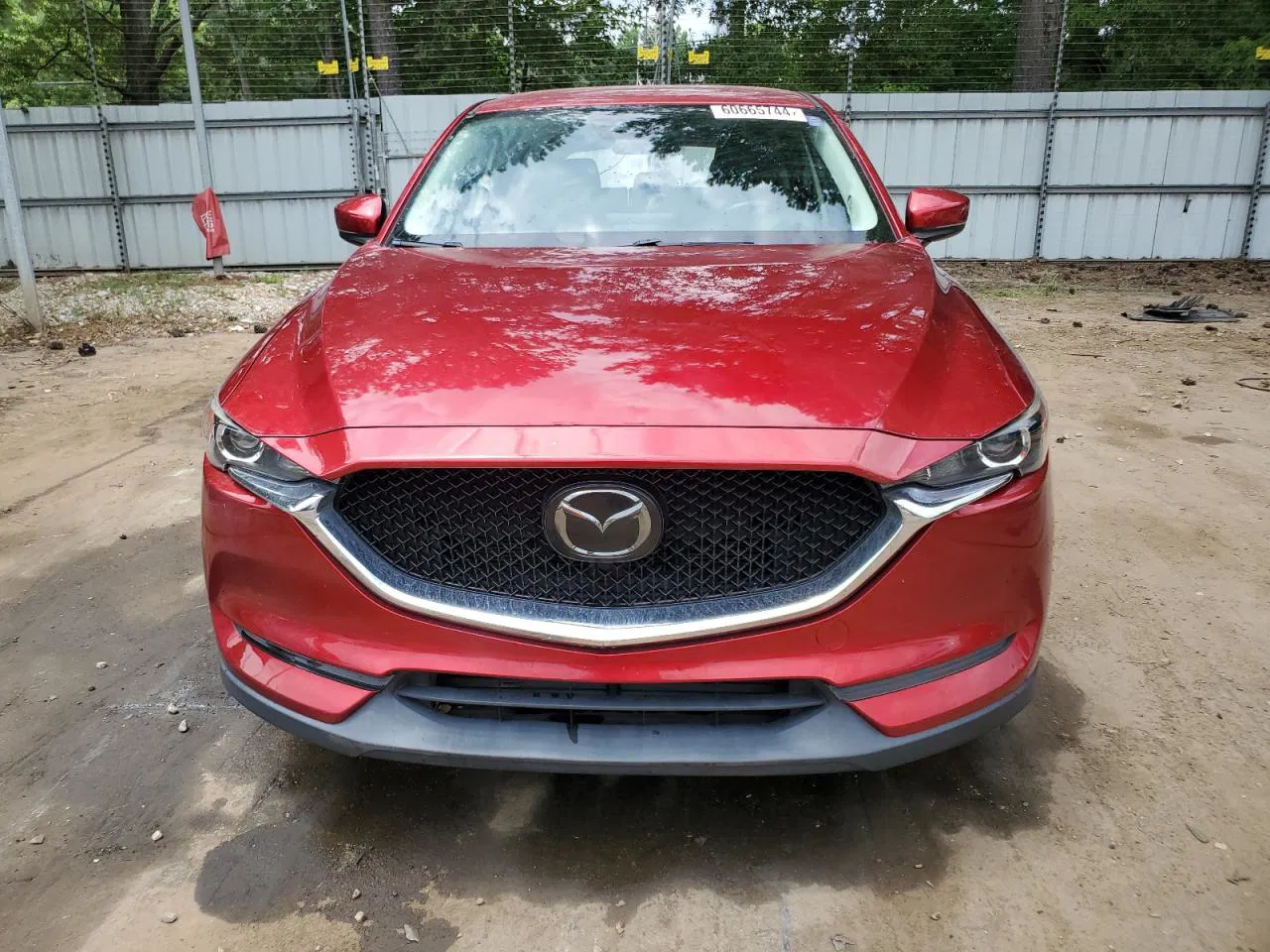 2019 Mazda Cx-5 Touring Maroon vin: JM3KFACM3K0638104